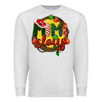 Oatmeal Heather mimi claus christmas Premium Sweatshirt - BarkalooDesign