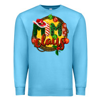 Ocean Blue mimi claus christmas Premium Sweatshirt - BarkalooDesign