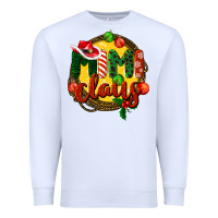 White mimi claus christmas Premium Sweatshirt - BarkalooDesign