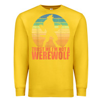 Lemon trust me i'm not a werewolf men boys halloween costume Premium Sweatshirt - trangStudio
