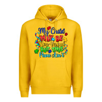 My Child May Be Non Verbal But This Papa Ain't Premium Hoodie | Teevron