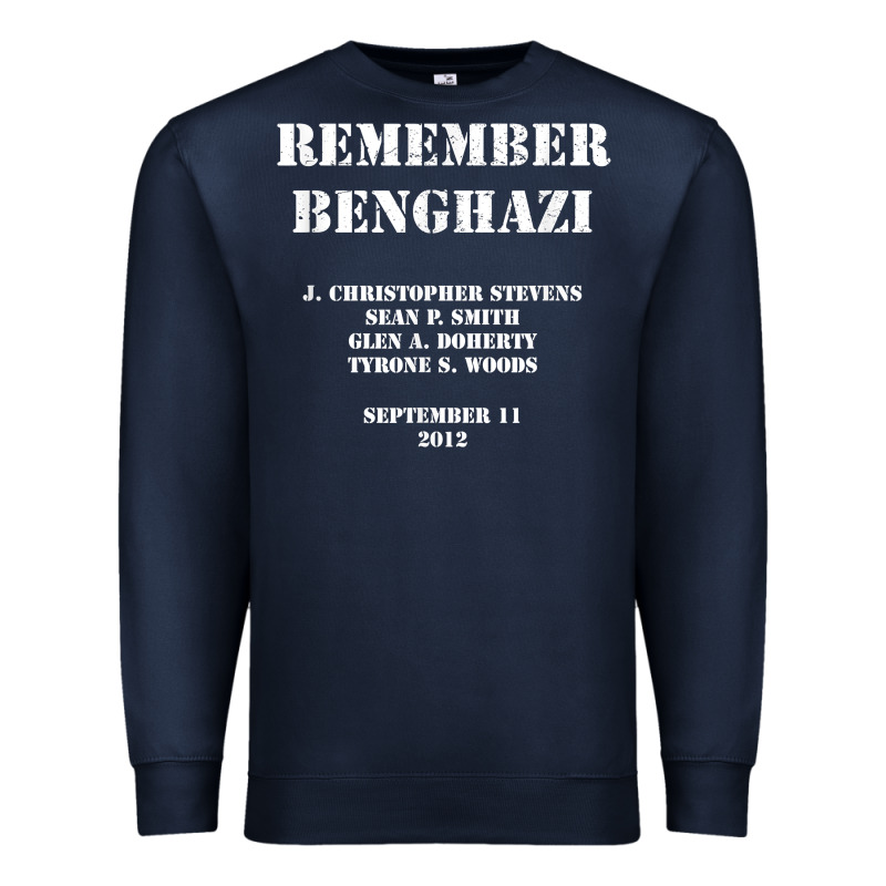 Remember Benghazi Patriotic For Us Veteran Gift Premium Sweatshirt by trangStudio | Teevron