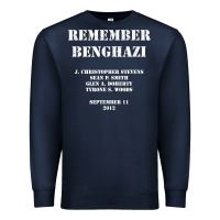 Navy Remember Benghazi Patriotic For US Veteran Gift Premium Sweatshirt - trangStudio