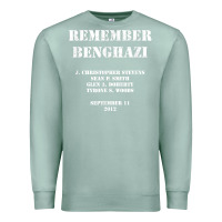 Seafoam Remember Benghazi Patriotic For US Veteran Gift Premium Sweatshirt - trangStudio