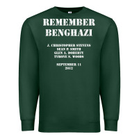Sports Green Remember Benghazi Patriotic For US Veteran Gift Premium Sweatshirt - trangStudio