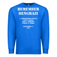 True Royal Remember Benghazi Patriotic For US Veteran Gift Premium Sweatshirt - trangStudio