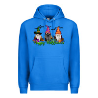 True Royal Happy Halloween Gnome Pumpkin Premium Hoodie - RanaPortraitStore