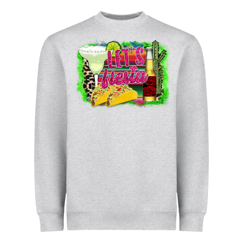 Lets Fiesta Heavyweight Sweatshirt by CowhideDigitalArt | Teevron