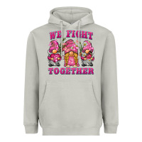 Moon Dust we fight together breast cancer gnome Heavyweight Hoodie - BarkalooDesign