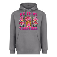 Storm we fight together breast cancer gnome Heavyweight Hoodie - BarkalooDesign