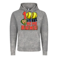 Cloud Rock 100 days of home runs softball Vintage Hoodie - CowGirlArtShop