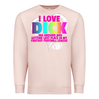 Pale Pink Fantasy Football Loser Trophy Punishment for Last Place Premium Sweatshirt - trangStudio