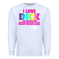 White Fantasy Football Loser Trophy Punishment for Last Place Premium Sweatshirt - trangStudio