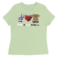 Matcha Peace Love Veteran Ladies Tee - Bettercallsaul