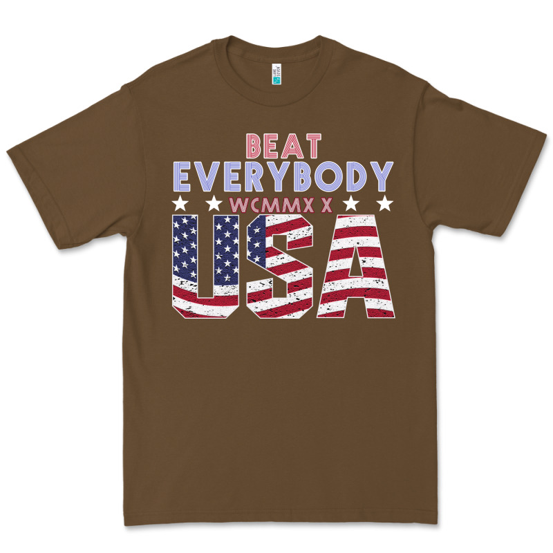 Usa Beat Everybody Premium Tee by Bettercallsaul | Teevron