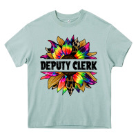 Arona deputy clerk tie dye sunflower Heavy Core Tee - Jasminsmagicworld
