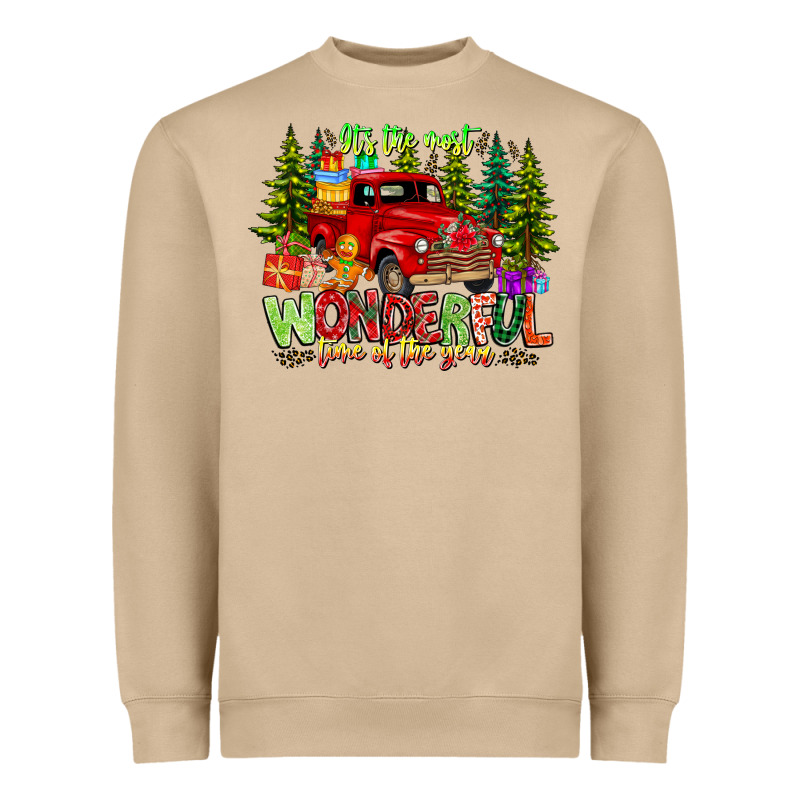 It's The Most Wonderful Time Of The Year Heavyweight Sweatshirt by CowhideDigitalArt | Teevron