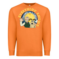 Carrot everybody knows the moons made of cheese! Premium Sweatshirt - trangStudio