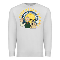 Dove Grey everybody knows the moons made of cheese! Premium Sweatshirt - trangStudio