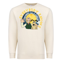 Sandshell everybody knows the moons made of cheese! Premium Sweatshirt - trangStudio