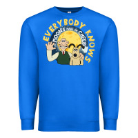 True Royal everybody knows the moons made of cheese! Premium Sweatshirt - trangStudio