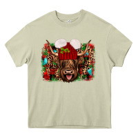 Mossy highland cow christmas Heavy Core Tee - JahusDesignShop