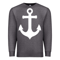 Charcoal Heather Boat Anchor for Women n Girls Summer Premium Sweatshirt - trangStudio