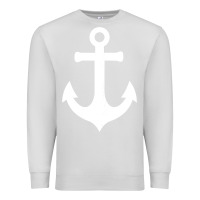 Dove Grey Boat Anchor for Women n Girls Summer Premium Sweatshirt - trangStudio