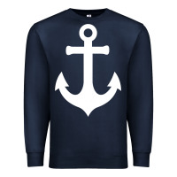 Navy Boat Anchor for Women n Girls Summer Premium Sweatshirt - trangStudio