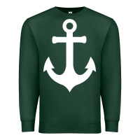 Sports Green Boat Anchor for Women n Girls Summer Premium Sweatshirt - trangStudio