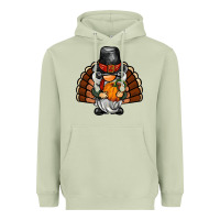 Matcha thanksgiving turkey gnome Heavyweight Hoodie - BarkalooDesign