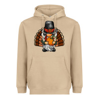 Mushroom thanksgiving turkey gnome Heavyweight Hoodie - BarkalooDesign