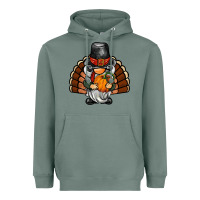 Sage thanksgiving turkey gnome Heavyweight Hoodie - BarkalooDesign