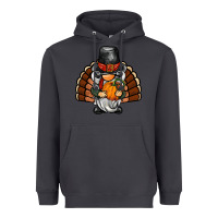Smoke thanksgiving turkey gnome Heavyweight Hoodie - BarkalooDesign