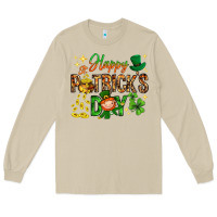Mushroom Happy St. Patrick's Day Long Sleeve Tee - HowdyJamesFarm