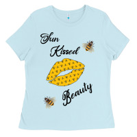 Baby Blue Sun Kissed Beauty Ladies Tee - Bettercallsaul