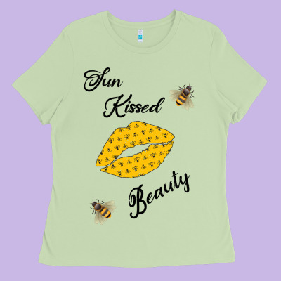 Sun Kissed Beauty Ladies Tee Designed By Bettercallsaul