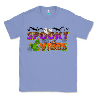 Colony Blue Spooky vibes Classic Tee - NancyCooperArtShop