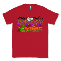 Red Spooky vibes Classic Tee - NancyCooperArtShop