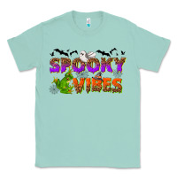 Seafoam Spooky vibes Classic Tee - NancyCooperArtShop