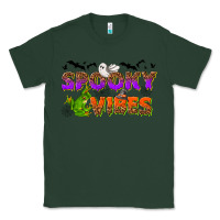 Sports Green Spooky vibes Classic Tee - NancyCooperArtShop