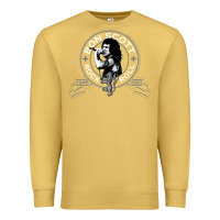Antique Gold Bon Scott Rock n' Roll Lion Shield Premium Sweatshirt - trangStudio
