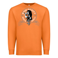 Carrot Bon Scott Rock n' Roll Lion Shield Premium Sweatshirt - trangStudio