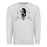 Dove Grey Bon Scott Rock n' Roll Lion Shield Premium Sweatshirt - trangStudio