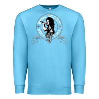 Ocean Blue Bon Scott Rock n' Roll Lion Shield Premium Sweatshirt - trangStudio