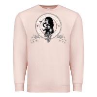 Pale Pink Bon Scott Rock n' Roll Lion Shield Premium Sweatshirt - trangStudio