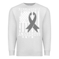 Oatmeal Heather Parkinson's Disease Awareness T  Gift for PD Patients Premium Sweatshirt - trangStudio