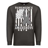 Smoke Parkinson's Disease Awareness T  Gift for PD Patients Premium Sweatshirt - trangStudio