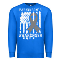 True Royal Parkinson's Disease Awareness T  Gift for PD Patients Premium Sweatshirt - trangStudio