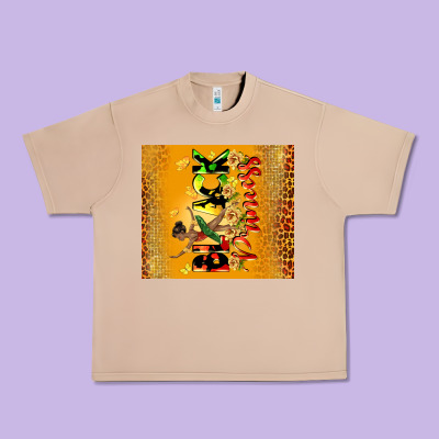 Black Princess Urban Heavy Tee Designed By Cowgirlartshop